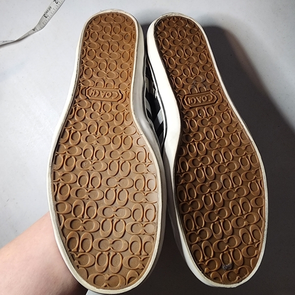 Coach Black and White Athletic Shoes - Picture 6 of 6